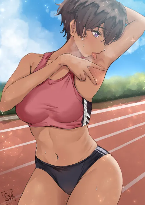 Thumbnail Sweaty at the Track: A Refreshing Workout | McKnight94