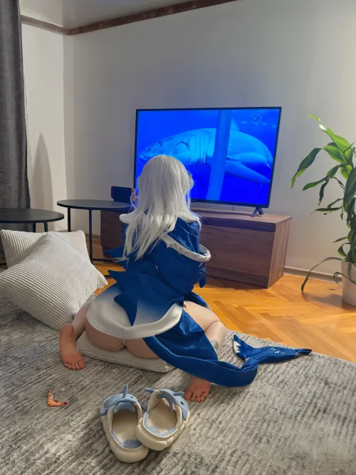 Thumbnail Dive into Cosplay Fun with Gawr Gura by Neyrodesu