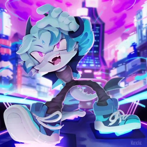 Thumbnail Dance to the Rhythm with Commission Art by Marychic3908 | furry