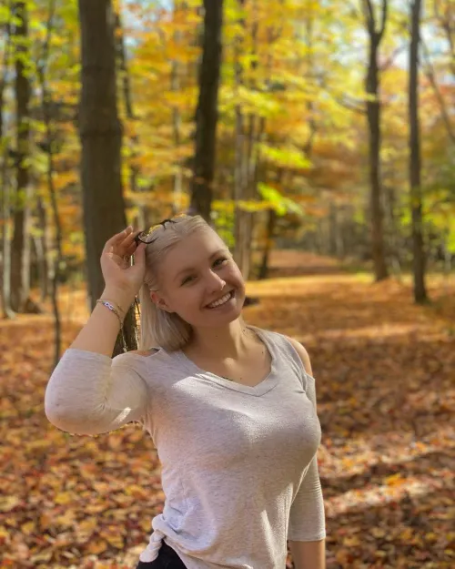 Thumbnail Nature's Whisper: A Tranquil Walk in the Woods - SeducedByYourBeauty | 2busty2hide