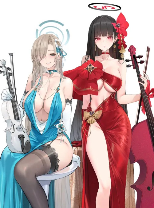 Thumbnail xSaviour_N - Asuna & Rio Blue Archive | Ecchi Category