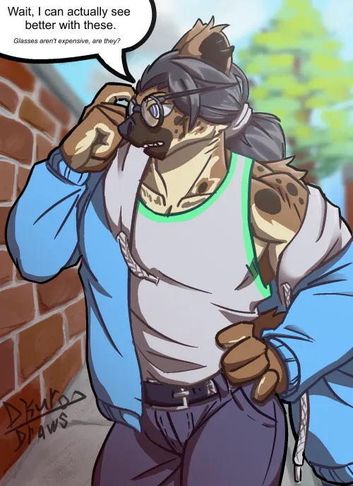 Thumbnail Pov Yeen's Playful Glasses Theft by orphanobliteratorPog | furry