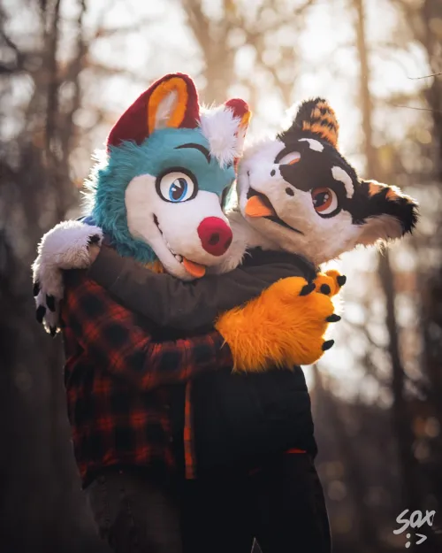 Thumbnail Embrace the Floofy Hug: Delightful Moments with FluffyHusky88 | furry