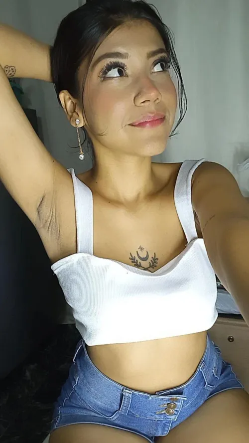 Thumbnail Relax with a Color Cream Armpit Massage After Work by MaraHottie | armpitfetish