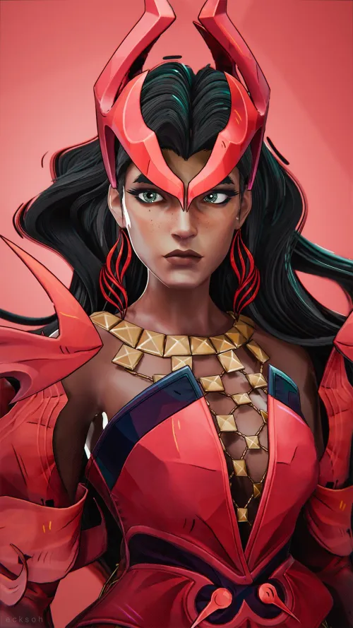 Thumbnail Beautiful Scarlet Witch in Marvel Universe by xxxwUwUwxxx | superheroporn