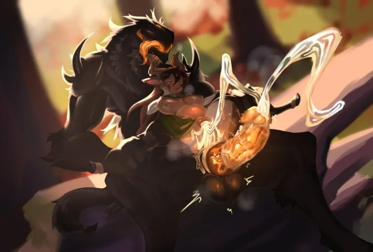 Thumbnail Dive into MonsterMen Fantasies: I'd Love to be a Thick Faun by IsolatedNightmare