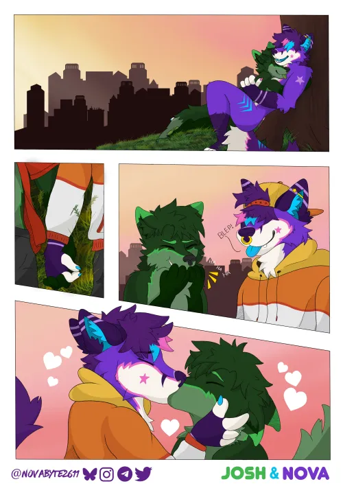 Thumbnail Discover 'Josh and Nova' Furry Creations by novas_art