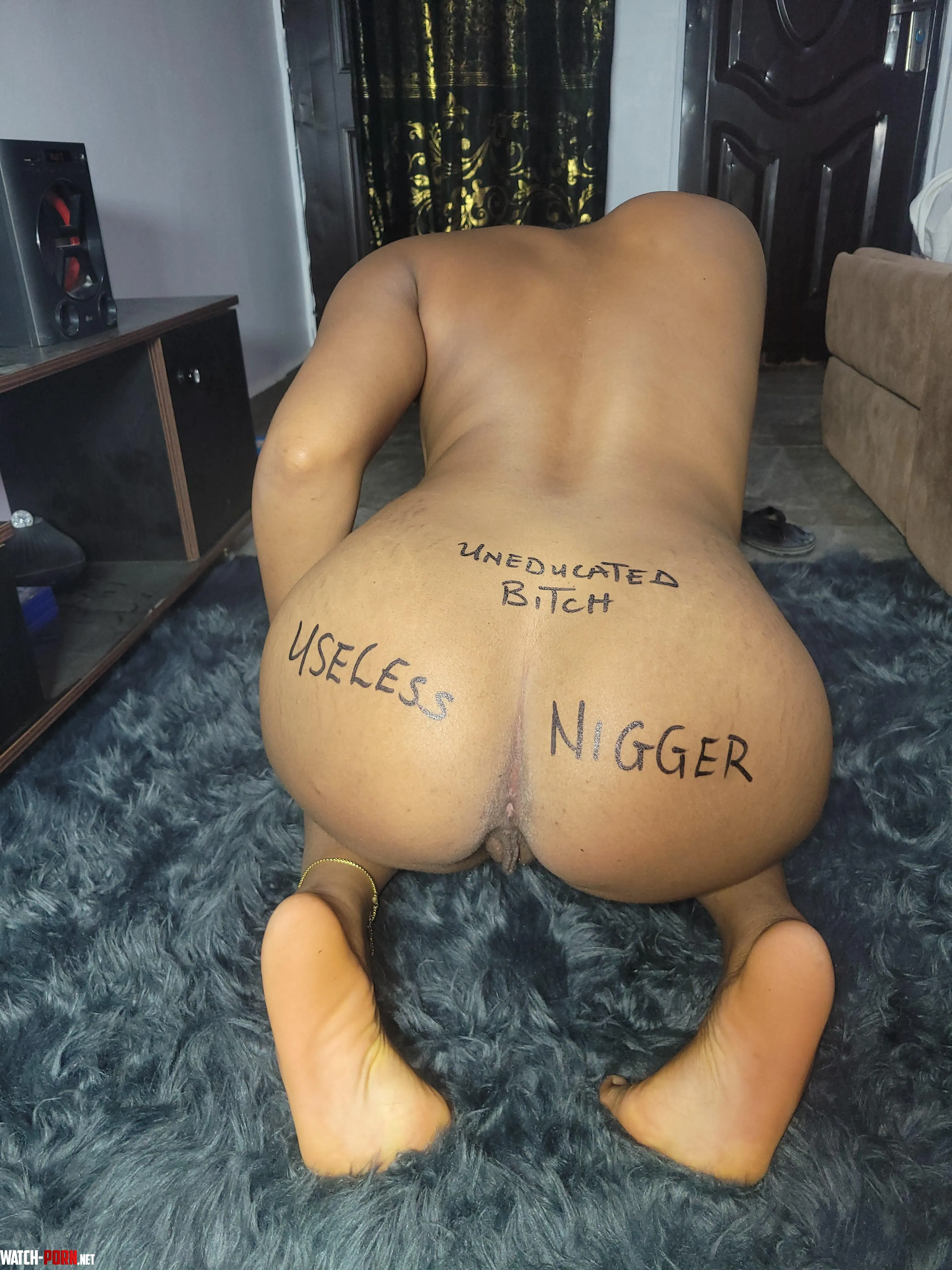 Your obedient dumb ngr whore is here to serve BWC Masters by Anny-Pearl