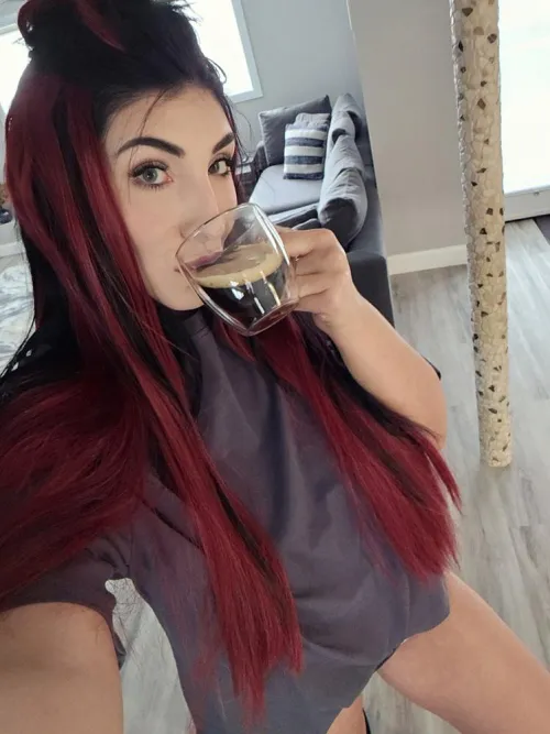 Thumbnail MilkySunsetHue11 Invites for 'Coffee' in SexyButNotPorn