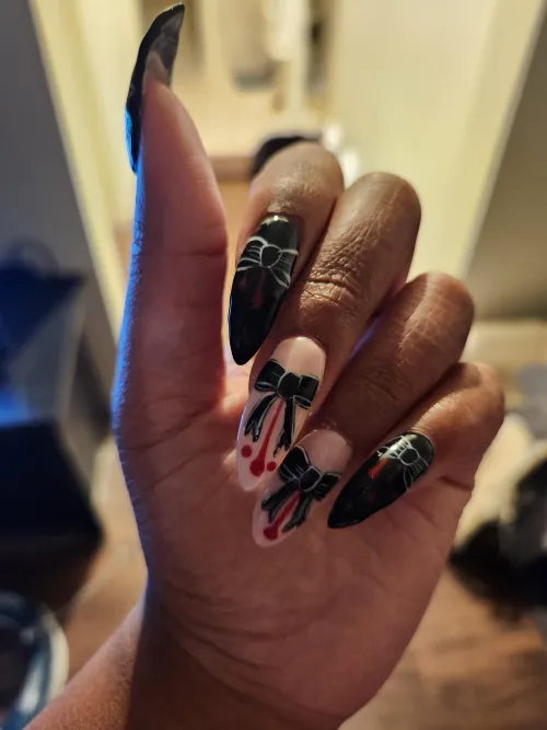 Thumbnail Anti-Valentines Theme for February by stormthesiren | NailFetish