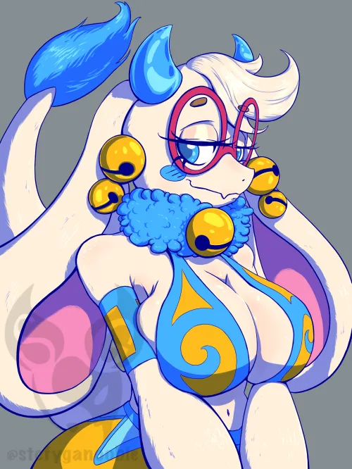 Thumbnail Angela Flux from Atlyss Art by StefyGLP | Furry Category