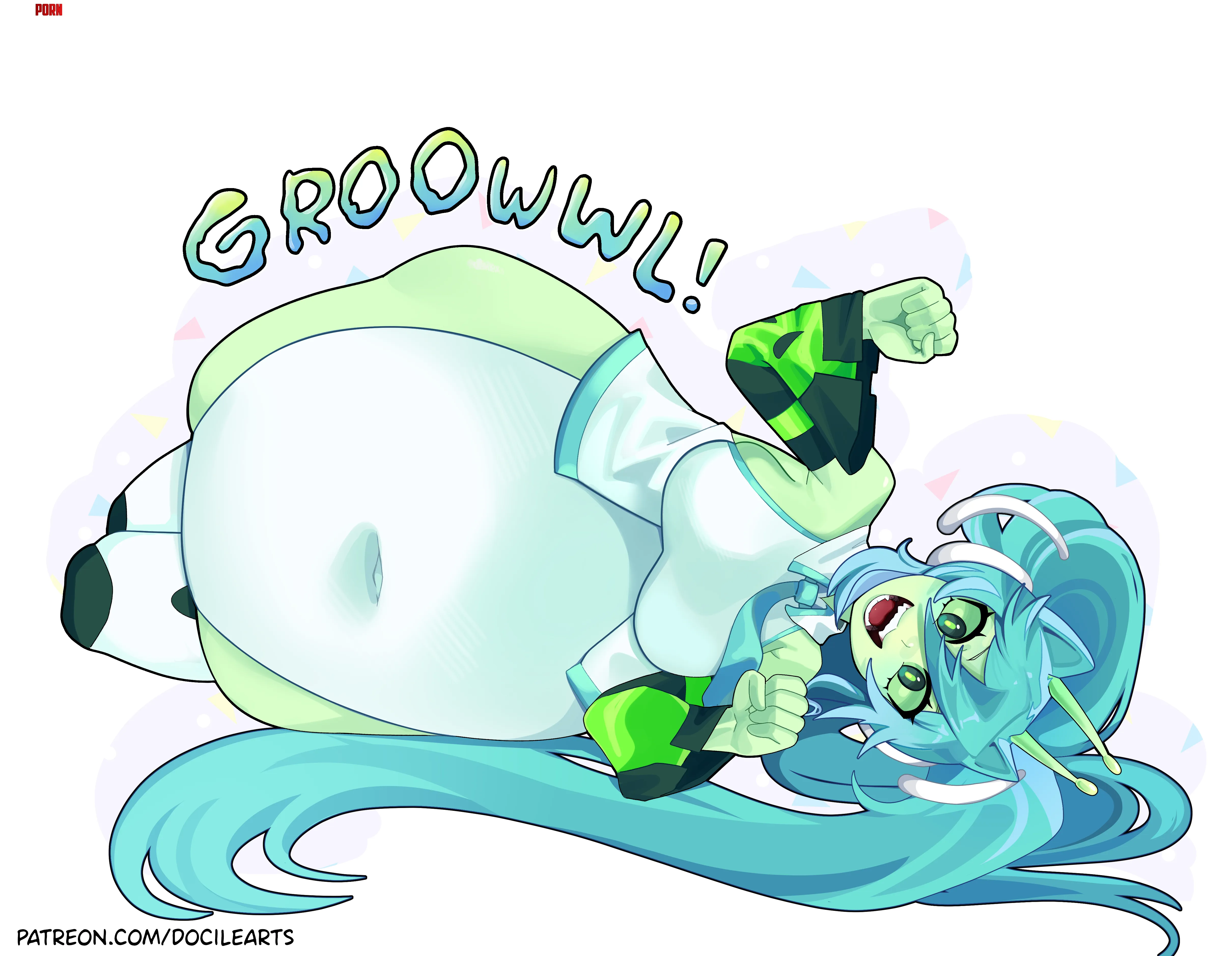image Glorpi Miku art by me by Docilearts