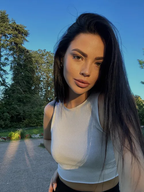 Thumbnail Embracing the Golden Hour - asparkflame's Radiance in the World of classygirls
