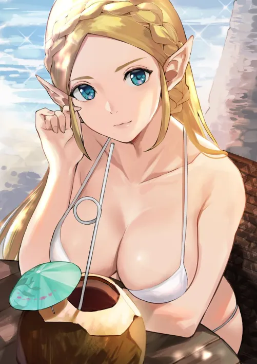 Thumbnail The Summer Zelda JCK on Pixiv Breath of the Wild
