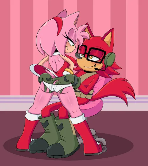 Thumbnail Gadget and Amy's Adventure: A Steamy Tale by Moldessa