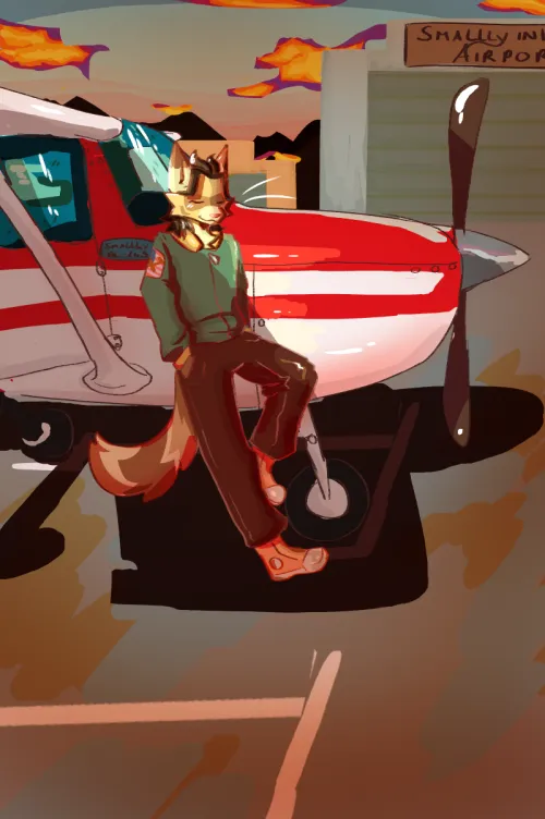 Thumbnail Smalllyy's Posing: The Flight Mystery in Furry