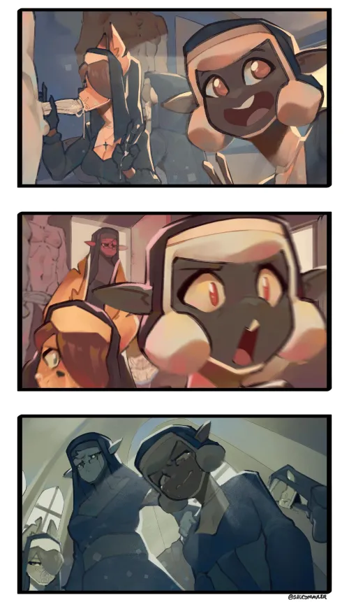 Thumbnail Don't Miss 'Don't Get Caught MFF saucymauler' by Galaztic_Turtle in Yiff