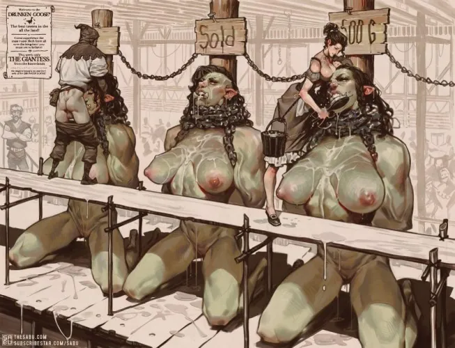 Thumbnail Ogres for Sale - A Captivating MonsterGirl Offer by Tanisya