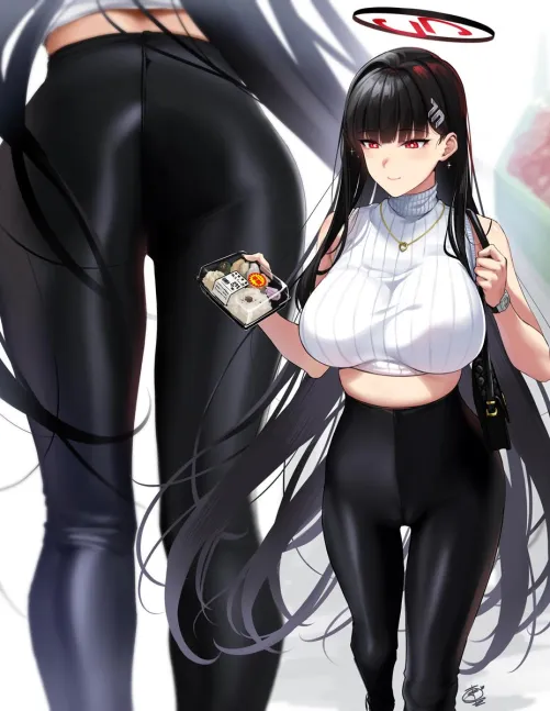 Thumbnail Infinite Charm: Beauty Captured in Blue Archive by CheetahSperm18 | thighdeology