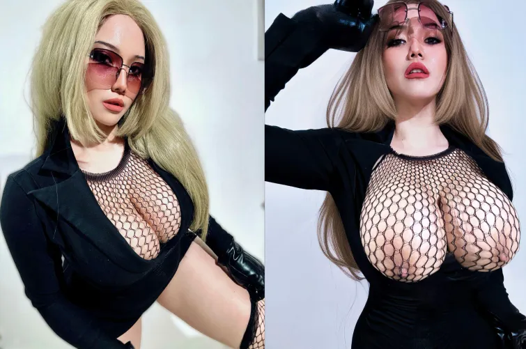 Thumbnail CosplayLewd Delight: Ariababeboobs as Kalifa Aria