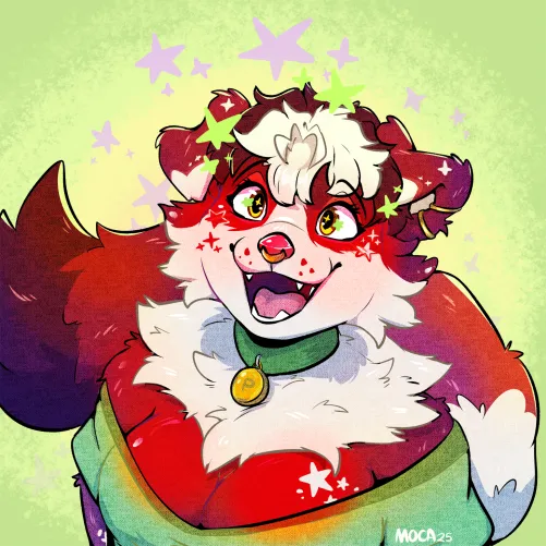 Thumbnail Starstruck Art Display: By yukonl | furry
