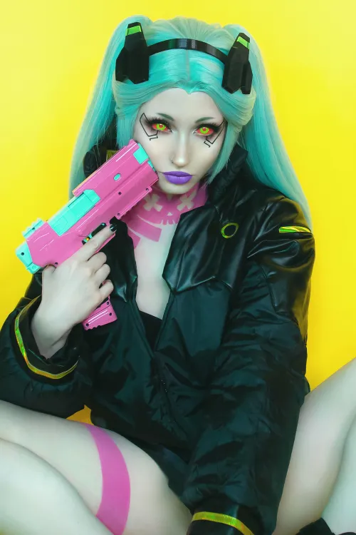 Thumbnail Shiroktsne as Rebecca Cyberpunk | Weird-Doughnut7002 | cosplaygirls