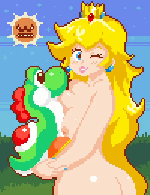 Thumbnail PixelArtNSFW Pleasures: Peachy Art by PinkiHoney