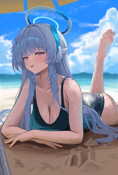 Thumbnail xSaviour_N Presents Swimsuit Noa's Sensual Beauty | ecchi