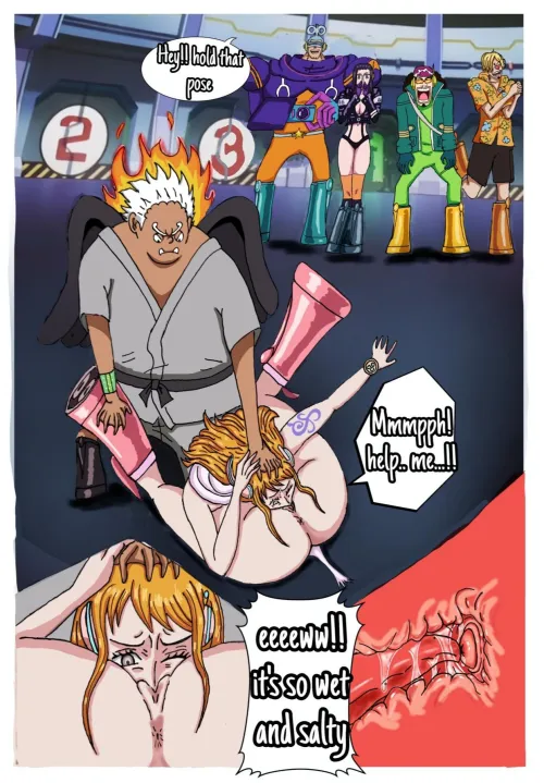 Thumbnail Just-Love-6789 Unleashes Sshark to Put Nami in Place in funpiece