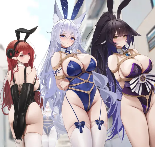 Thumbnail Rabbit Season & More: linerlaststand's Hentaibondage Fun