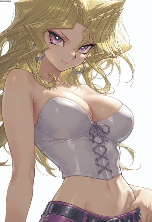 Thumbnail Mai Valentine YuGiOh: A Stylish Anime Midriff Inspiration | CheetahSperm18
