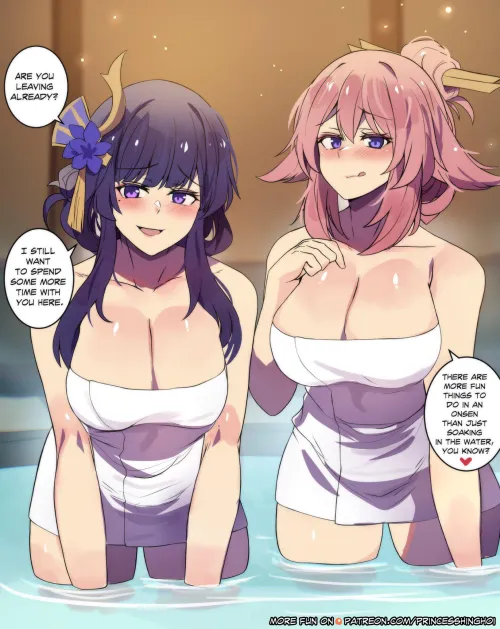 Thumbnail Discover Raiden & Yae's Fantasy by xSaviour_N in ecchi Category