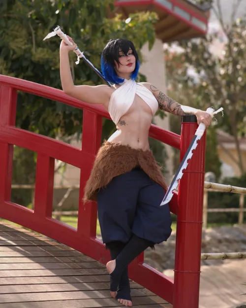 Thumbnail Inosuke Cosplay Showcase: Nyukix Transforms in cosplaygirls Category