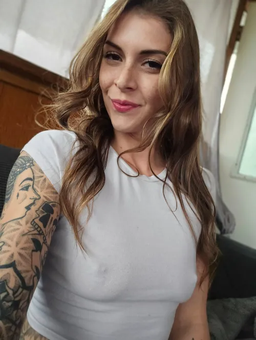 Thumbnail All Day Like This by inkedabby | Braless Category
