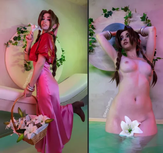 Thumbnail Aerith's Fantastic Nude Transformation by AeryKorvair: Final Fantasy VII