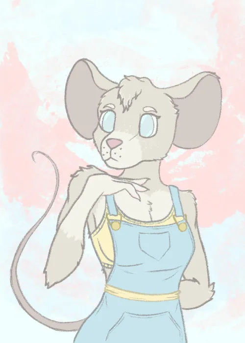 Thumbnail Jane_Fiend Presents Lily in Overalls: A Furry-Inspired Journey