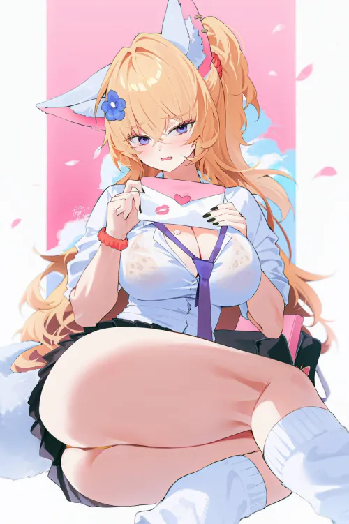 Thumbnail Marxsander2016's Foxgirl Love Letter Tale | thighdeology