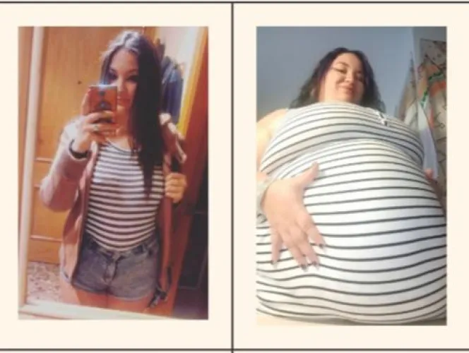 Thumbnail MY PHYSICAL CHANGE: Catana_Aluxx's Story in the Stuffers Category