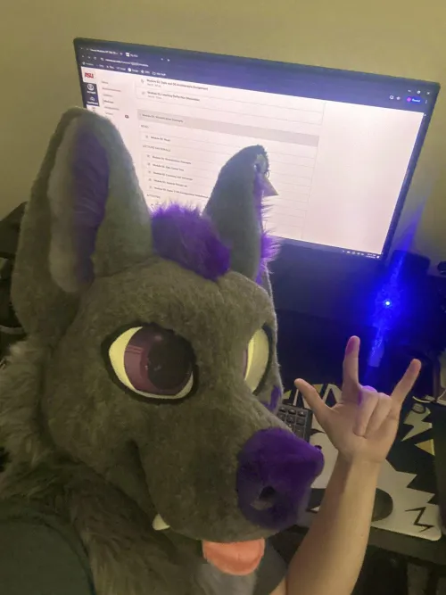 Thumbnail Dominant_Dinosaur: Unleash Furry Passion with IT Student