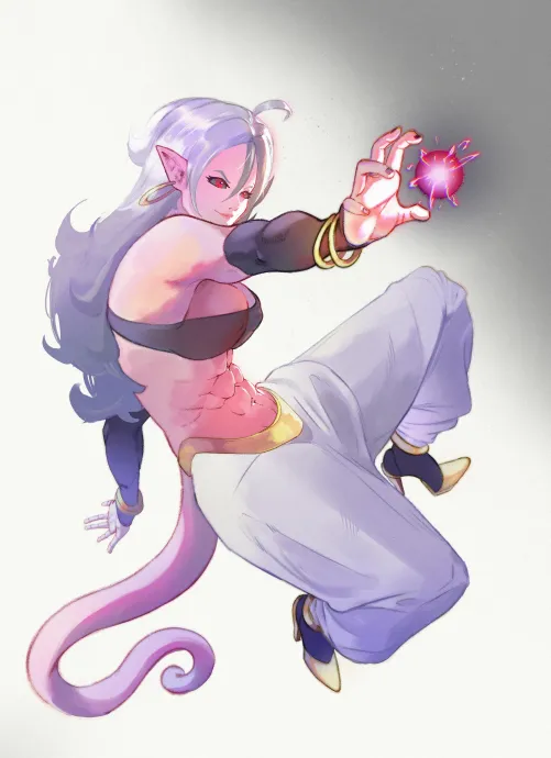 Thumbnail Fit Drawn Girls Spotlight: Android 21 in Dragon Ball FighterZ by XipRm