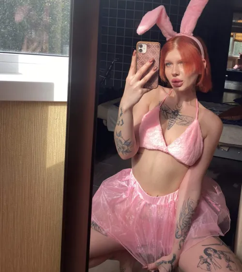 Thumbnail Cute Pink Hare Desires in Petplay | Masonkilbe