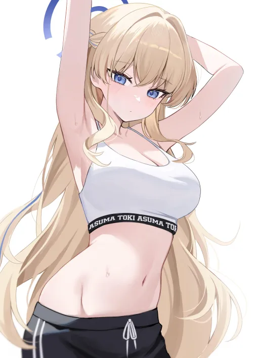 Thumbnail Toki Blue Archive: Embracing Anime Midriff Fashion | CheetahSperm18