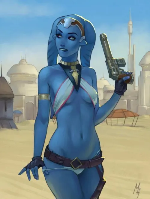 Thumbnail Vette Looking Adorable: A Star Wars NSFW Delight by RoseCuddles_
