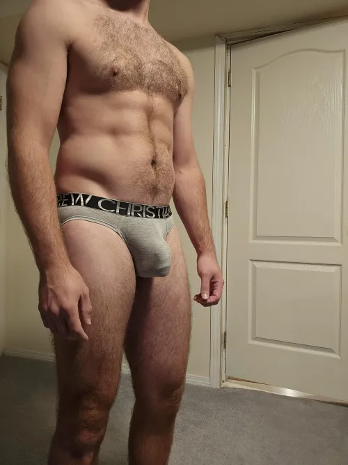 Thumbnail Exploring Style: Kaigai-Niki's 31 Bi Tight Grey Briefs | Bulges