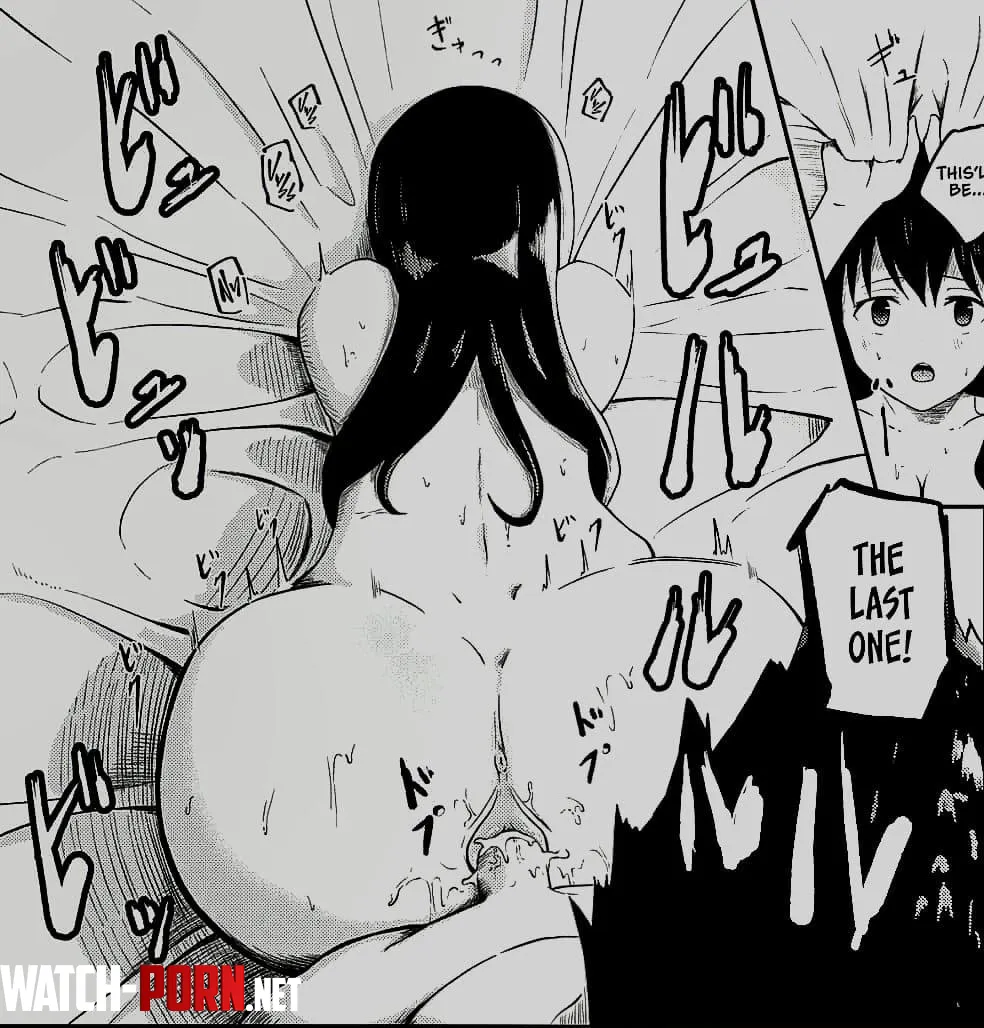 LF Mono Source Thisll be The last one Uwhh Nn Uwh 1boy 1girl anus black hair cum in pussycreampie doggystyle from above huge ass long hair sex from behind sfx sheet grab topdown bottomup by HentaiSource_Archive