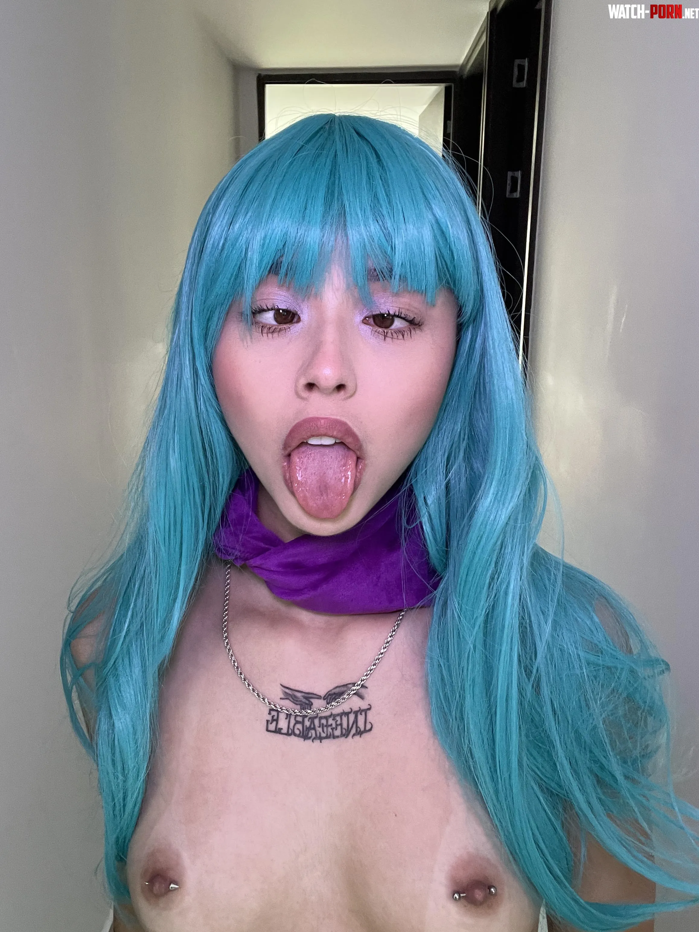 You can leave your huge load right on my tongue by waifuxwillow