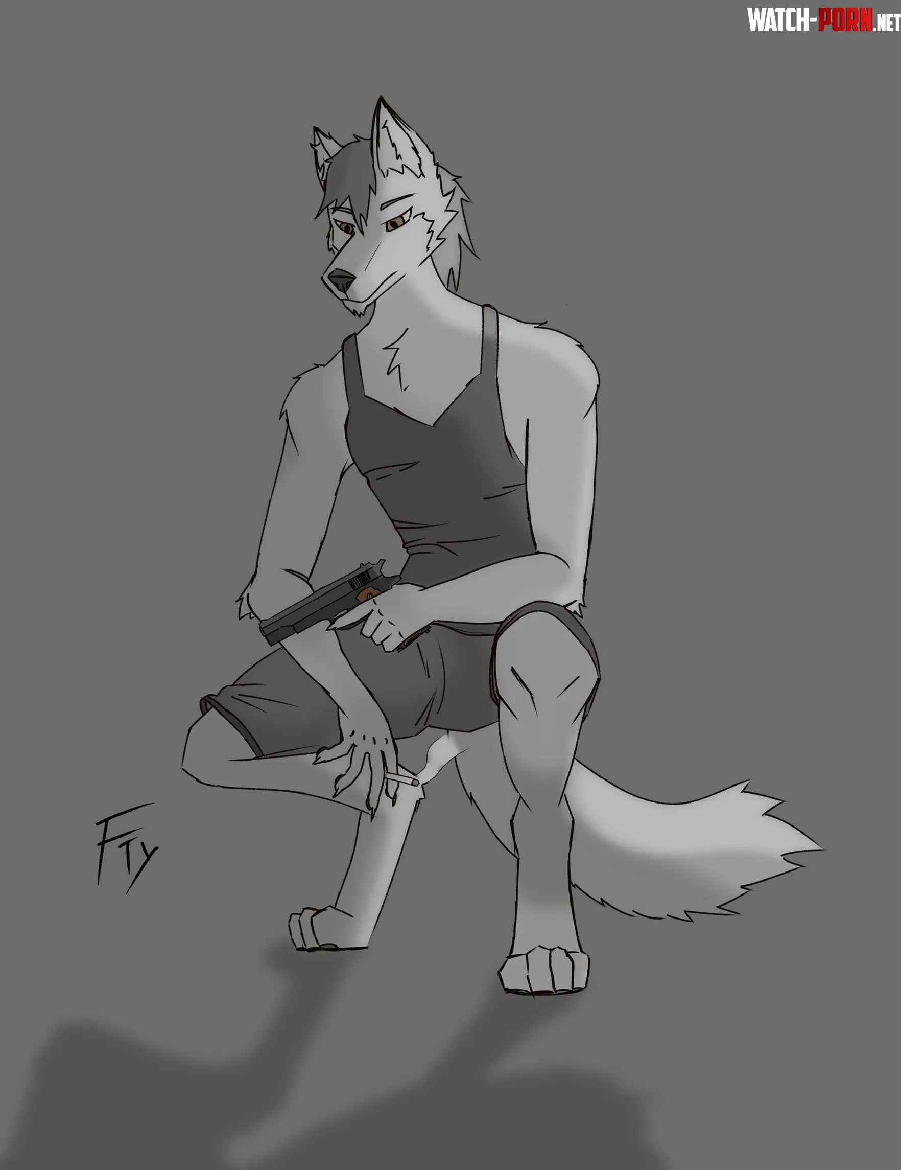 Lifes tough sometimes art by me by InternetDweller125