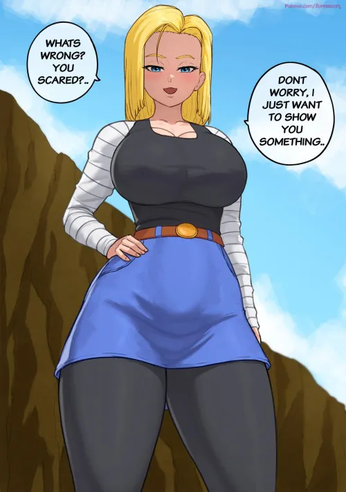 Thumbnail android 18 superbusty by mrtecta