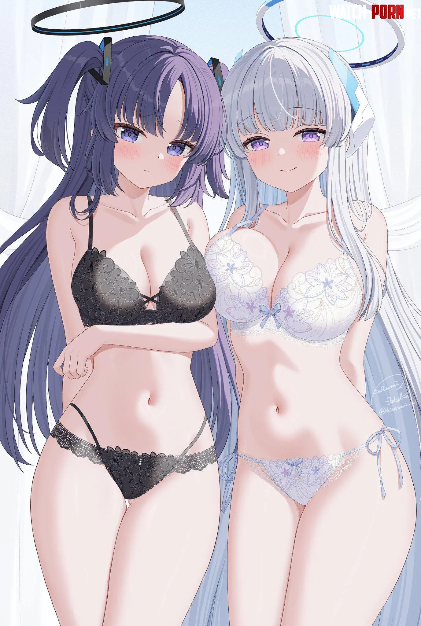 Lingerie Yuuka and Noa by marxsander2016