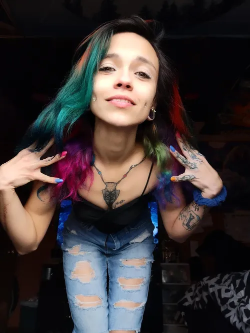 Thumbnail Finally Got New Colors In: Neon-Haired Updates by Savage_Siren